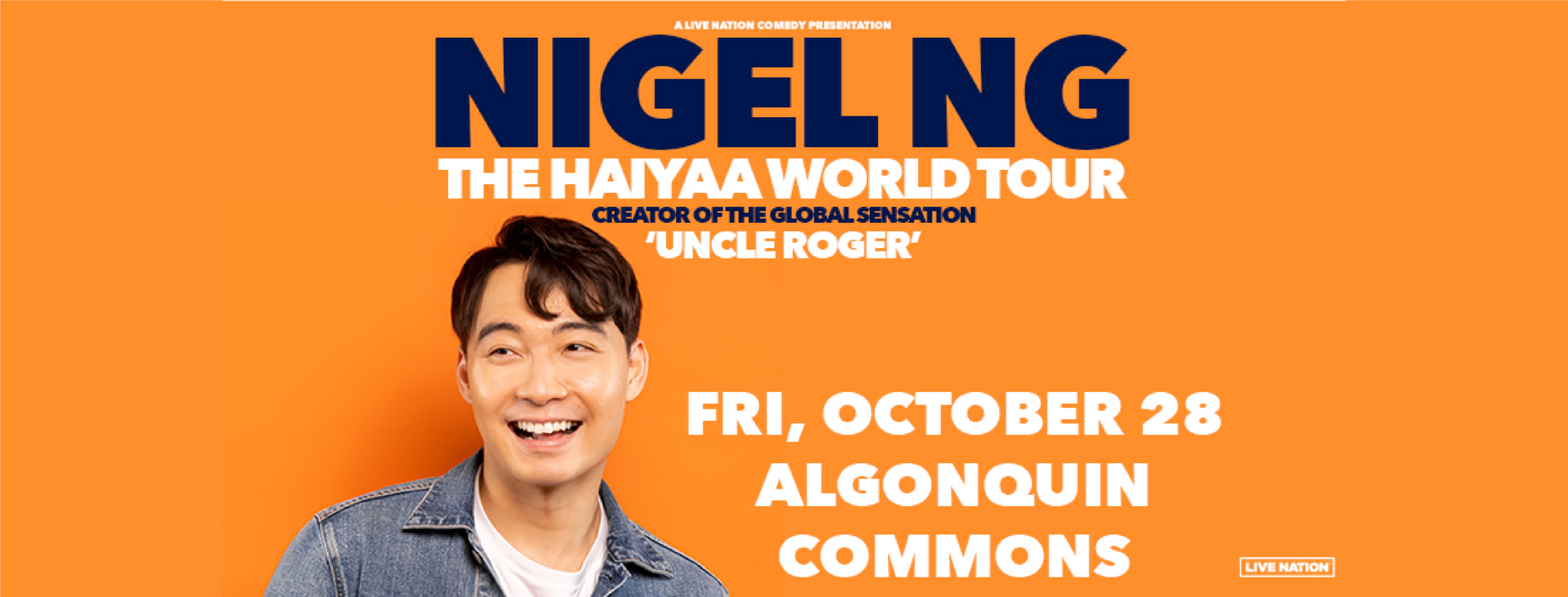 Algonquin Students' Association Nigel Ng The Haiyaa World Tour