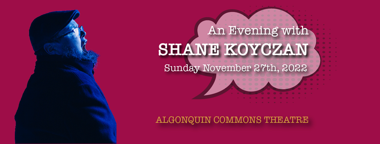Shane Koyczan event header