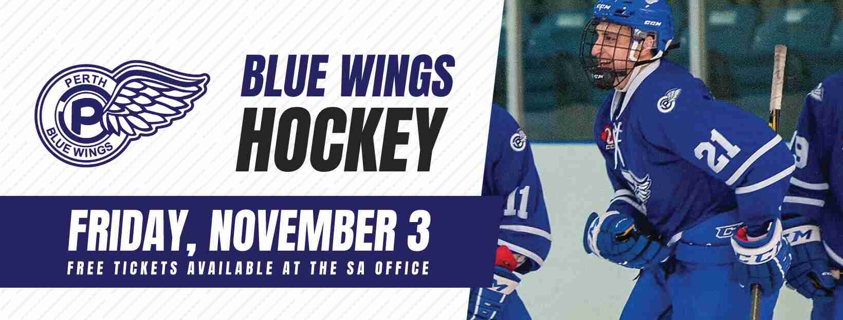 Algonquin Students' Association Perth Blue Wings VS Athens Aeros Algonquin Students' Association